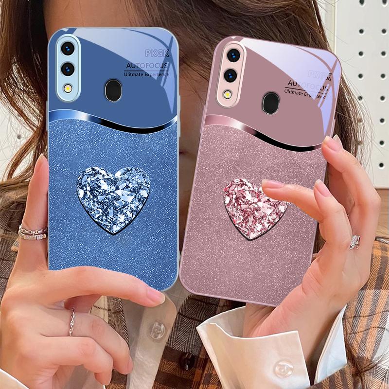 Gradient Diamond Love For Samsung A73 72 71 A70 56 55 54 A53 52 51 50 42 A35 A34 33 32 31 26 25 24 23 22 30 glass phone case