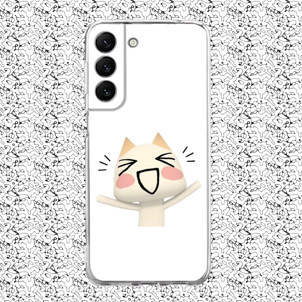 Cute T-Toro I-Inoue Cat Phone Case Silicone For Samsung S30,23,21,22,20 FE lite,S10,9,PIus Note20ultra Soft Transparent