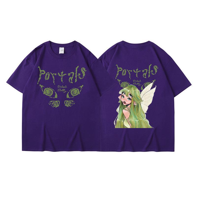 Melanie Martinez Portals New Album Women's T-Shirt Top Summer Loose Short Sleeves