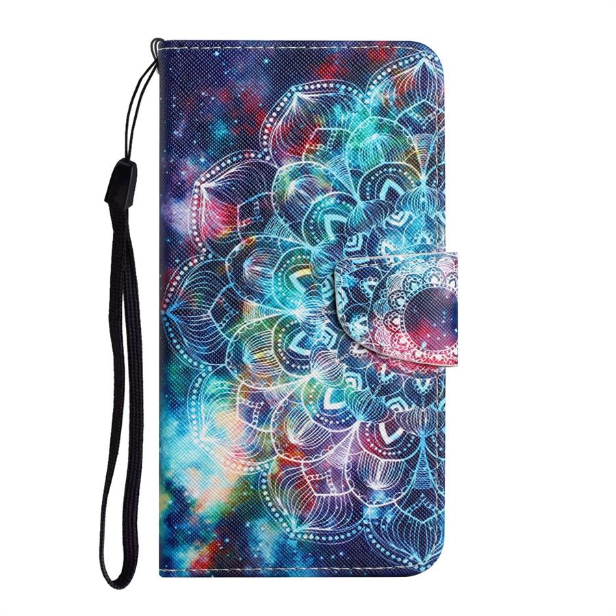 

For Samsung Galaxy S9+ Case Ethnic Style Book Capa Samsung Galaxy S9 S8 Plus S7 Edge Leather Magnetic Flip Stand Wallet Cover for Galaxy S7