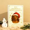 Jezevčík Vánoční adventní kalendář 2025 Odpočítávání 24 dní Akrylové ozdoby jezevčíka Roztomilá sváteční dekorace pro milovníky psů Suvenýry