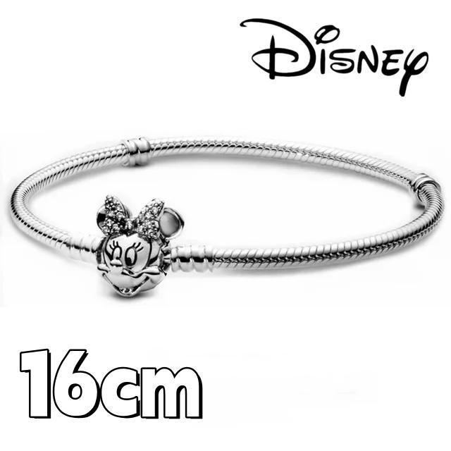 

Christmas 925 Silver Minnie Christmas Goofy Santa Crutch Pendant Fit Original Bead Bracelets DIY Jewelry