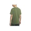 Nike Sportswear Heritage Essentials Logo Print Knit Short Sleeve T-Shirt Men Tops Green DA0034-337