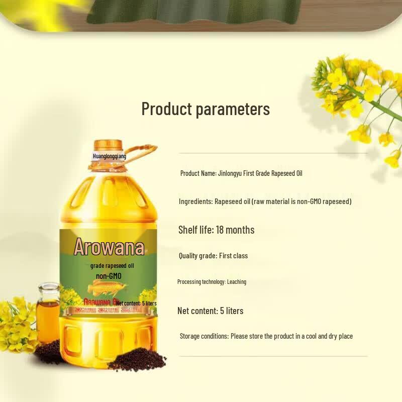 Arowana Premium Non-GMO Rapeseed Oil Twin Pack