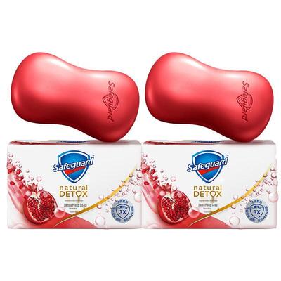 Safeguard Detox Pomegranate Bar Soap (6 X 100g)