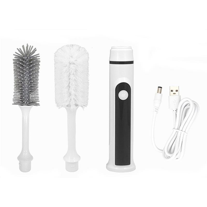 ABWR-2 In 1 Baby Bottle Cleaning Kit Nipple Cleaner Waterproof Electric Cup Brush 385 X 50 X 50Mm