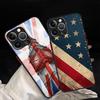 USA & UK Flaggen Hülle Für iPhone X XR XS 11 12 13 14 15 16 pro MAX mini Handyhülle Matt stoßfest