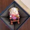 Mascot Laying Sheep Incense Censer Funny Creative Sheep Incense Burners Resin Sheep Figurine with Rocking Chair Year of the Goat