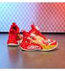 Chaussures de Basketball Chaudes en Cuir pour Enfants - Antidérapantes, Coton Peluche Léger pour l'Hiver