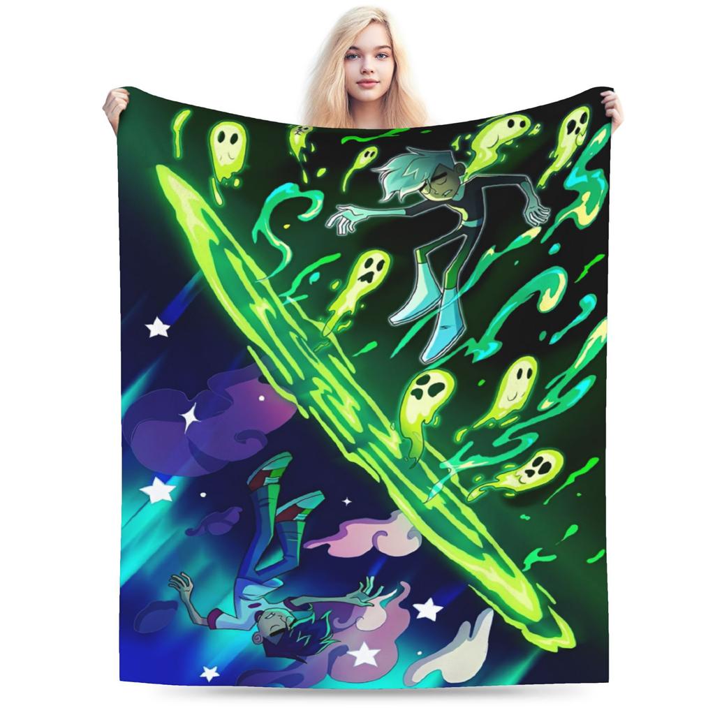 Cozy Dannys Phantoms Blanket Merch Sofa Decorative Blanket Throw Super Warm Flannel for Car