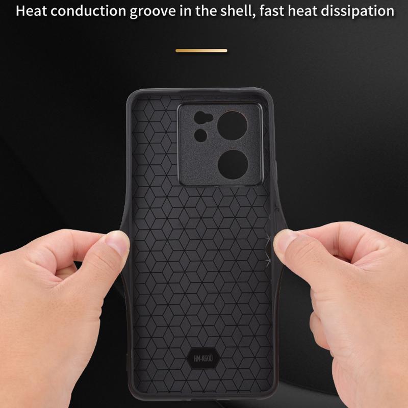 AZNS For Xiaomi Redmi K60 Ultra/13T/13T Pro Case PU Leather Coated TPU Cellphone Cover