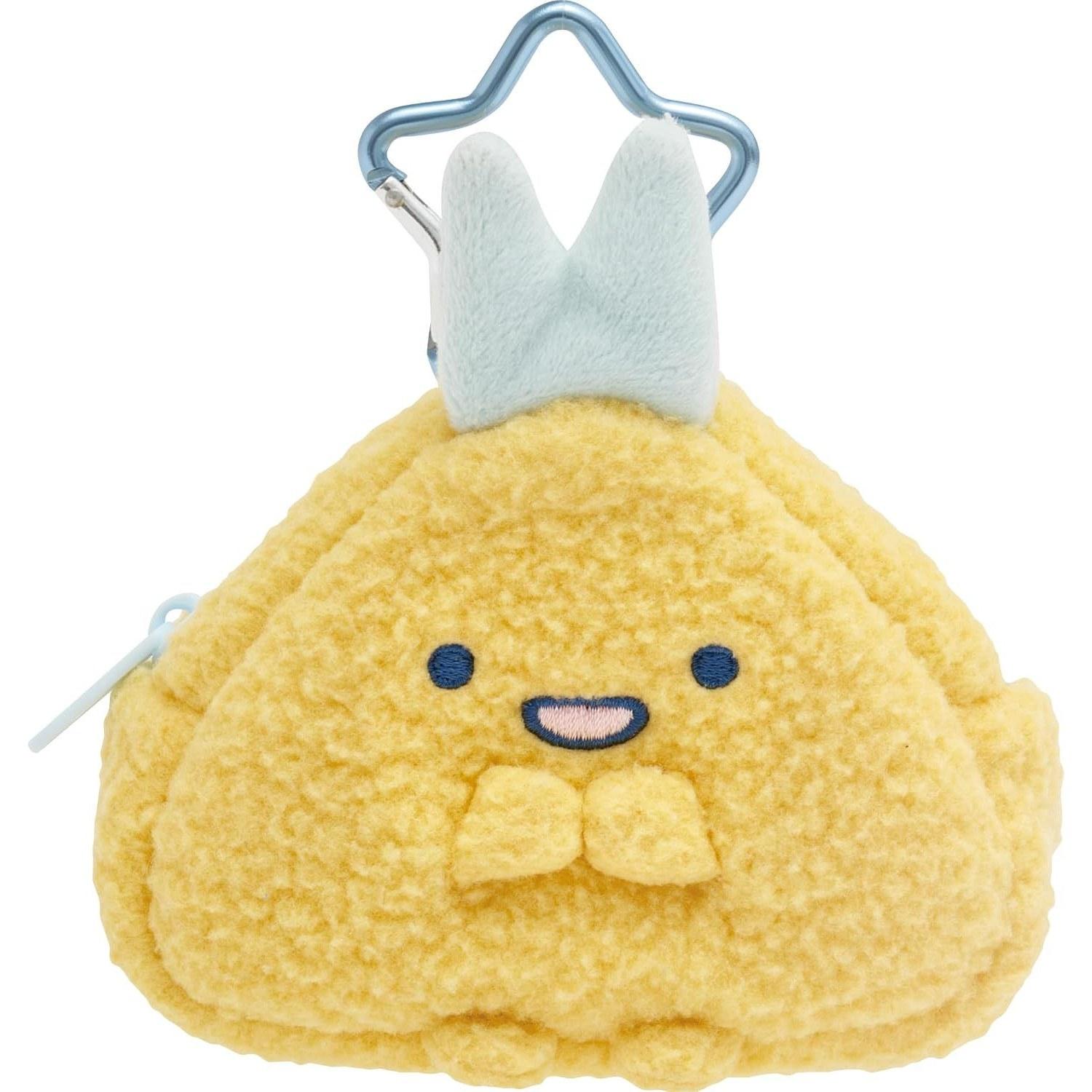 CA70502 Sumikko Gurashi Dreaming Tail Plush Mini Pouch Ajifurai no Shippo
