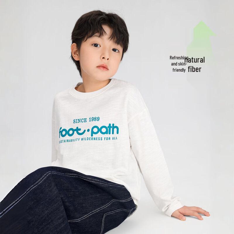 Zuo Xi Boy s Breathable Bamboo Cotton Long Sleeve T-Shirt 130