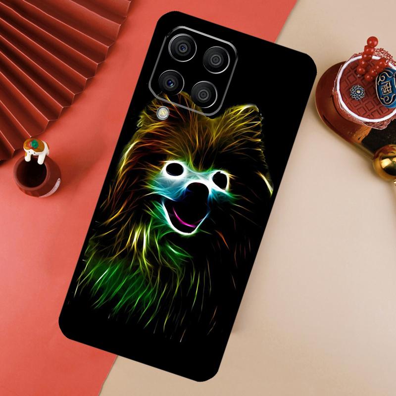 Pomeranian Dog For Samsung Galaxy M32 M16 M06 M12 M55 M15 M35 M14 M34 M54 M11 M21 M31 M13 M33 M53 M52 Case