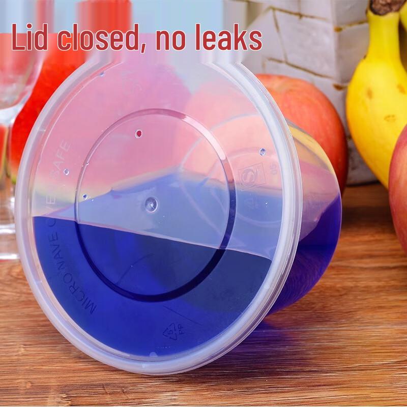 Disposable Round Plastic Food Container