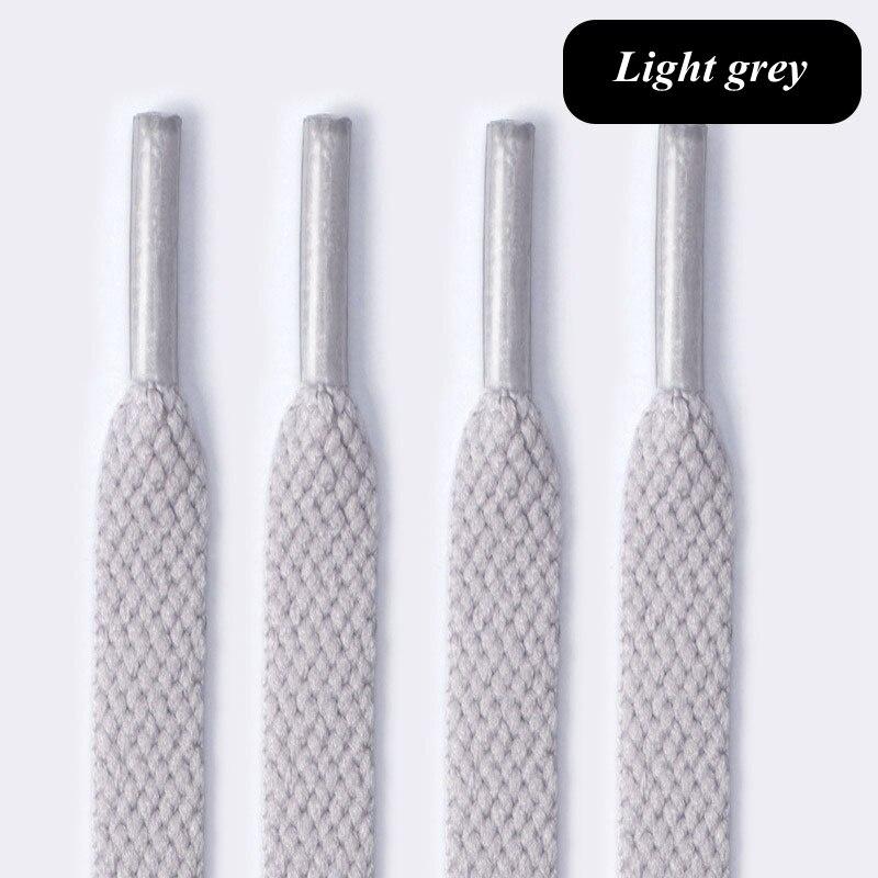 NEW Polyester Replacement Shoelaces Flat Shoe Laces Solid Color for Sneakers Canvas Shoes Casual Shoes
