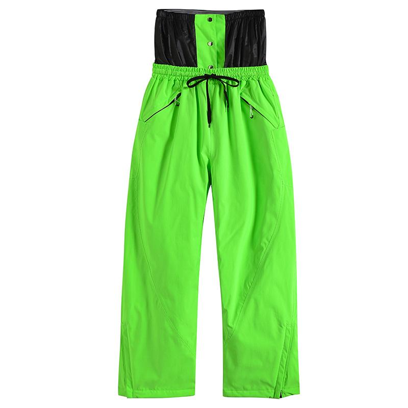 Unisex Waterproof Thickened Ski Pants - Warm, Loose Fit for Winter Sports
