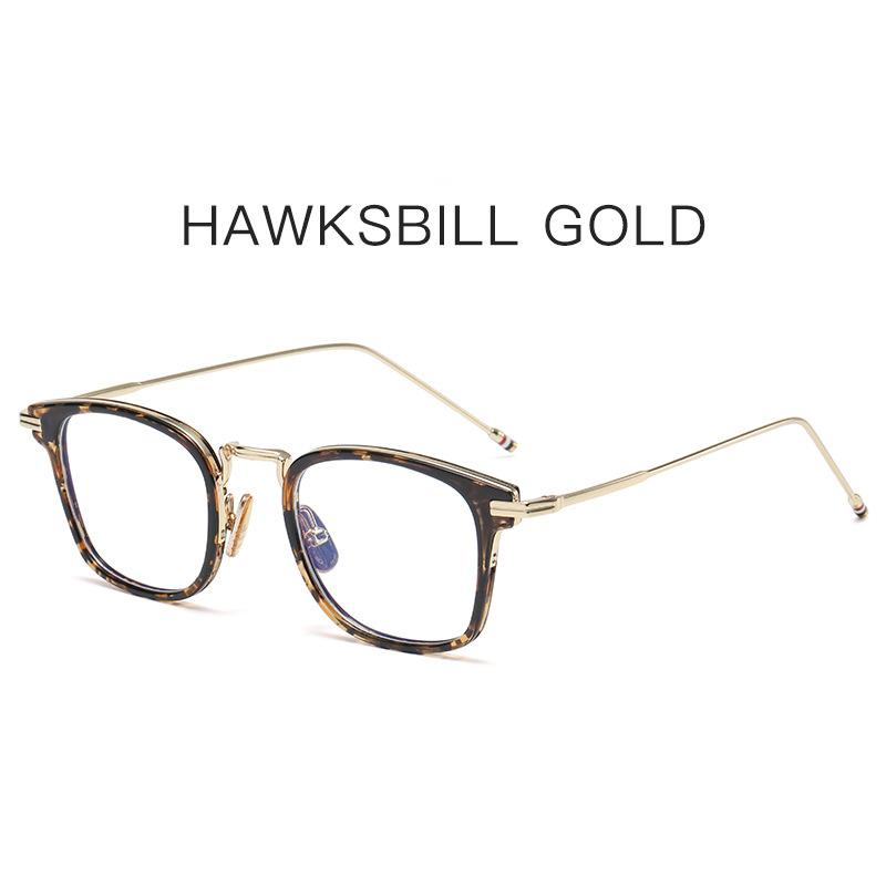 Prescription Glasses Fashion Men Women Anti-blue Light Myopia Eyewear Rectangle TR-90 Frame Office Accessory Eyeglasses