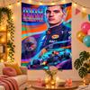 Polyester Wall Tapestry with Max Verstappen Design, Decorative Hanging for Bedroom Living Room Dorm