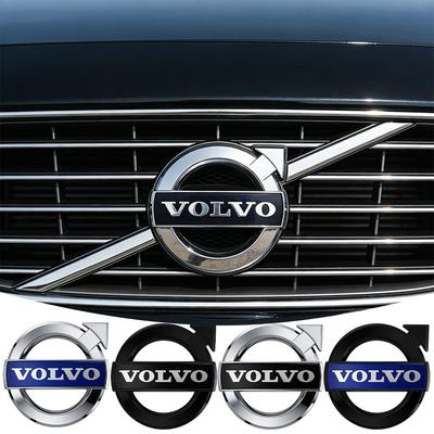 Voor Rdesign V40 V50 S40 S80 XC60 S60 XC40 C40 V90 XC60 S90 T6 Auto Voorste Motorkap Grille Badge Cover Embleem Auto Accessoires