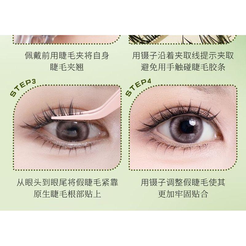 LuxeFlutter - Glue-free False Eyelashes Clusters (Various Designs)