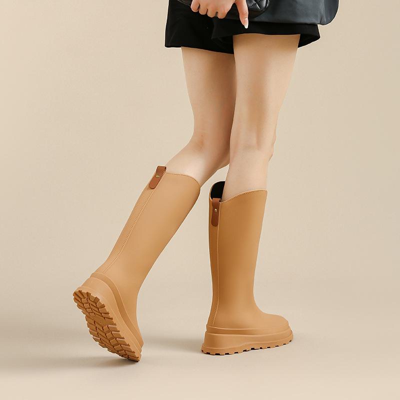 Fashion Adult Tall Waterproof and Non-slip Rain Boots