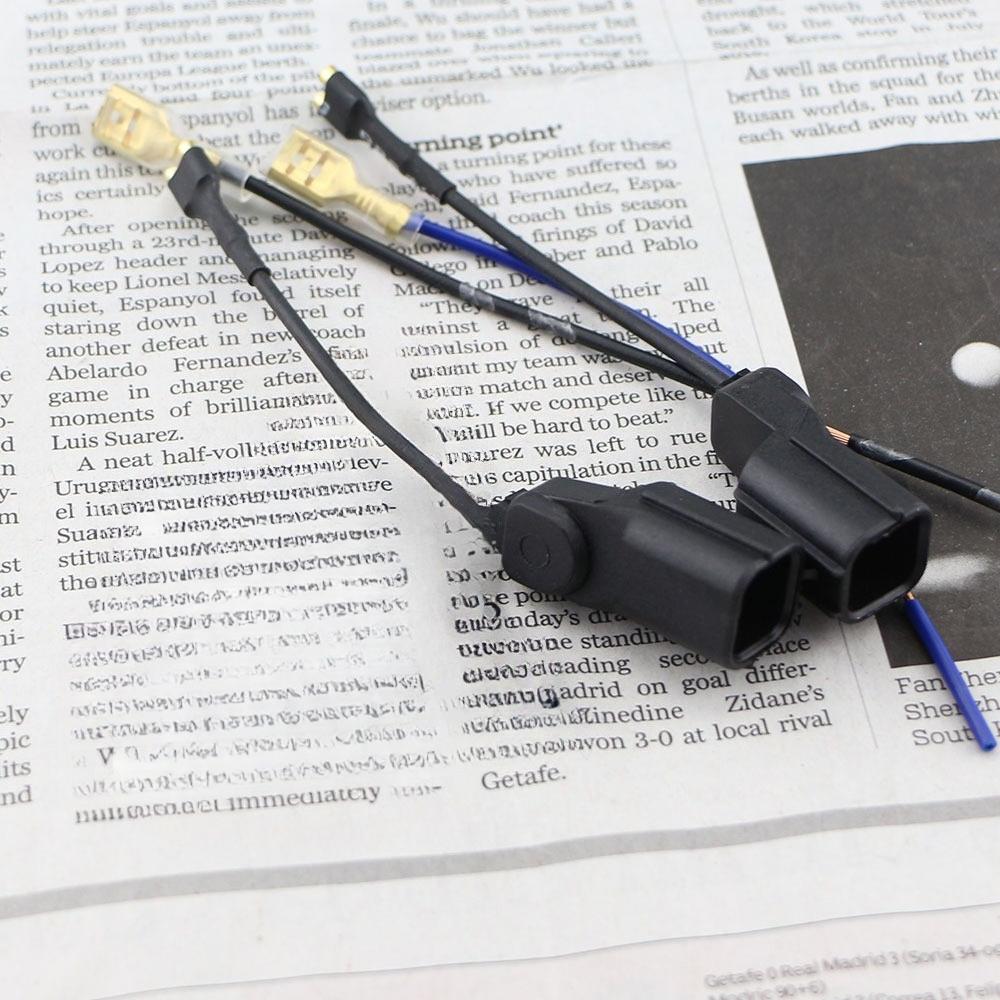 2pcs Car Speaker Horn Wire Socket Plug Connector for Honda CRV Fit Civic Odyssey Before 2017