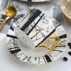 European High Quality Bone Porcelain English Luxury Afternoon Tea Set Coffee Cups and Horn Ceramic Cups Phnom Penh Coffee Cups
