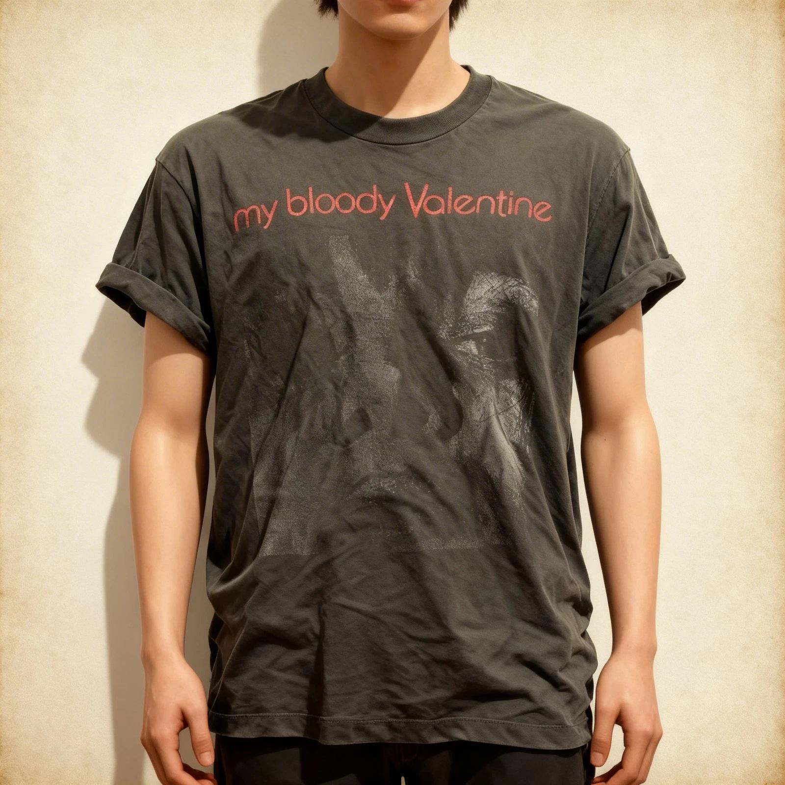 Vtg 1990’s My Bloody Valentine Feed Me With Your Kiss Black Unisex T-Shirt XL