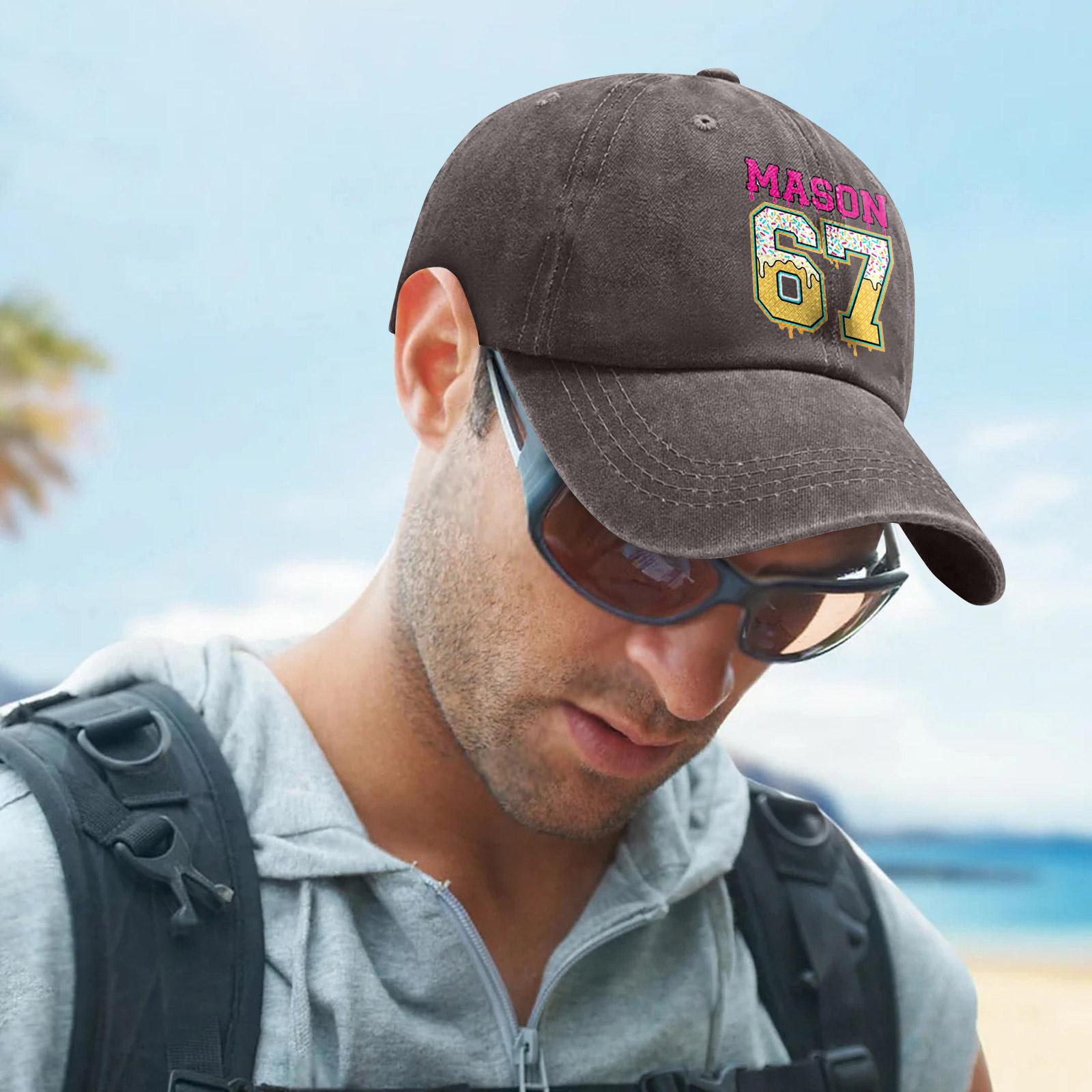 

Fashionable Print Men s And Women s Adjustable Baseball Caps One Size