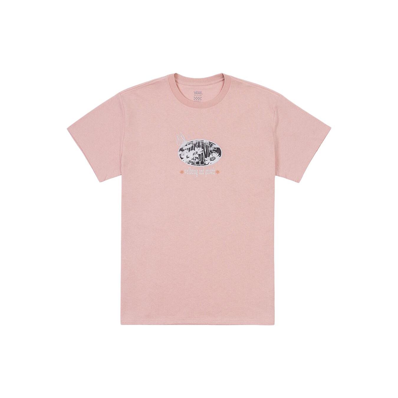 

Новые женские розовые футболки Vans VN00090QBQL M