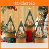 Ornament Christmas Tree With Lights Music And Snow Effect Holiday Gift Decor