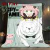 Spy X Family 2D Flat Pattern Flannel Blanket High Quality All Seasons Warmth and Comfort Perfect for Christmas Gifts.MMT0918561