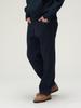 Beams Plus Denim Size 38210040791 Men's Wide-Leg 5-Pocket Pants, Indigo, L,