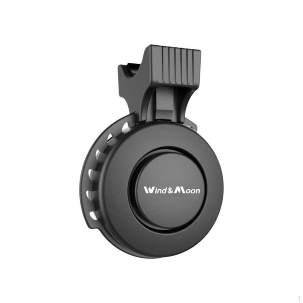 Electric Bike Horn, 120dB Powerful, Rechargeable Port, Waterproof, Hidden Alert, Multiple Sound