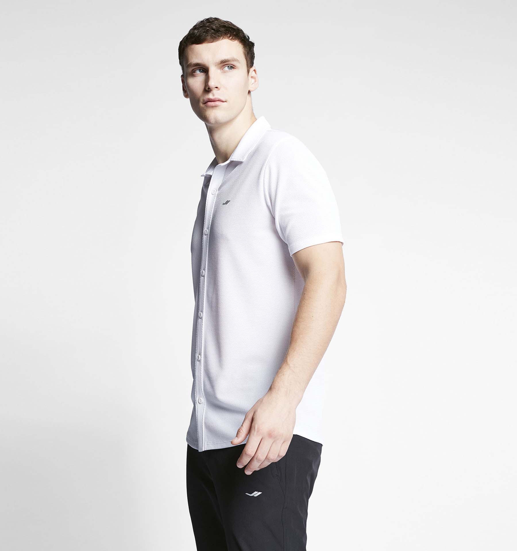 

Мужская рубашка с коротким рукавом 23S-1207-23N XL белый