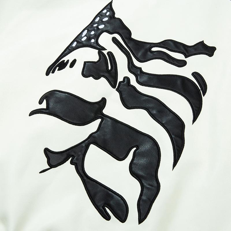 Autumn and winter motorcycle jackets for teenagers men's PU jackets casual leather jackets windproof warm jackets tops for men