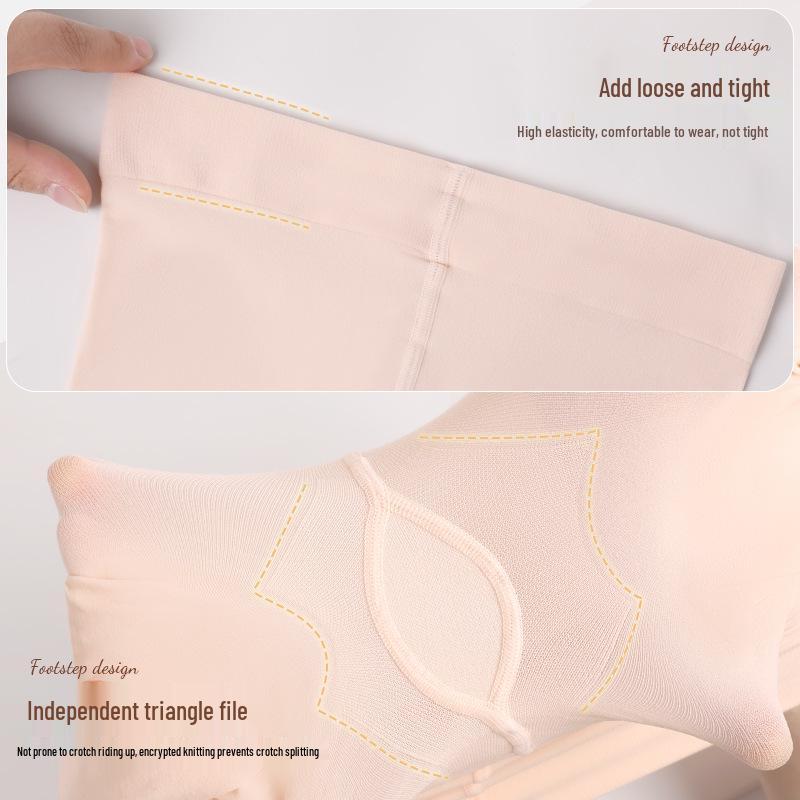 Șosete de dans pentru fete: Colanți pentru Practică Profesională, Colanți de Balet Subțiri cu Catifea și Picior