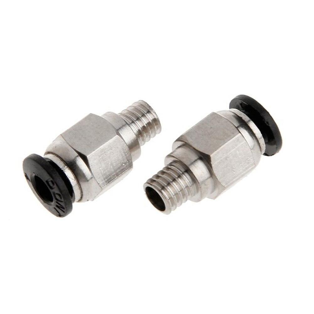 20pcs Pneumatic Fittings PC4-M6 for 4mm PTFE Tube Couplers Pneumatic Connectors Compatible with Pneumatic Systems