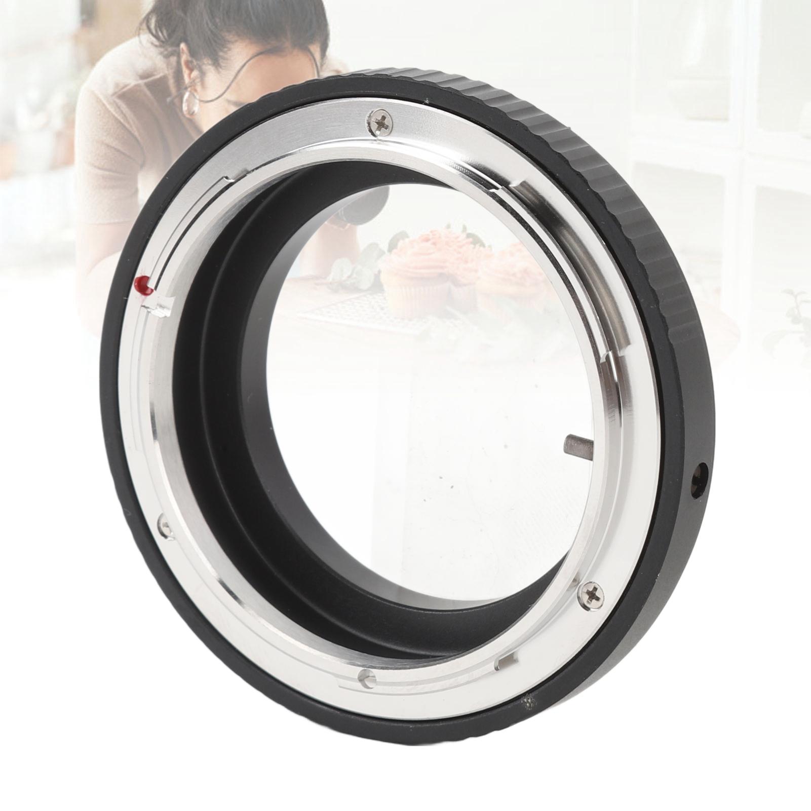 

Адаптер для крепления объектива из алюминиевого сплава, кольцо-конвертер для объектива с ручной фокусировкой для объектива FD для камер с креплением AI