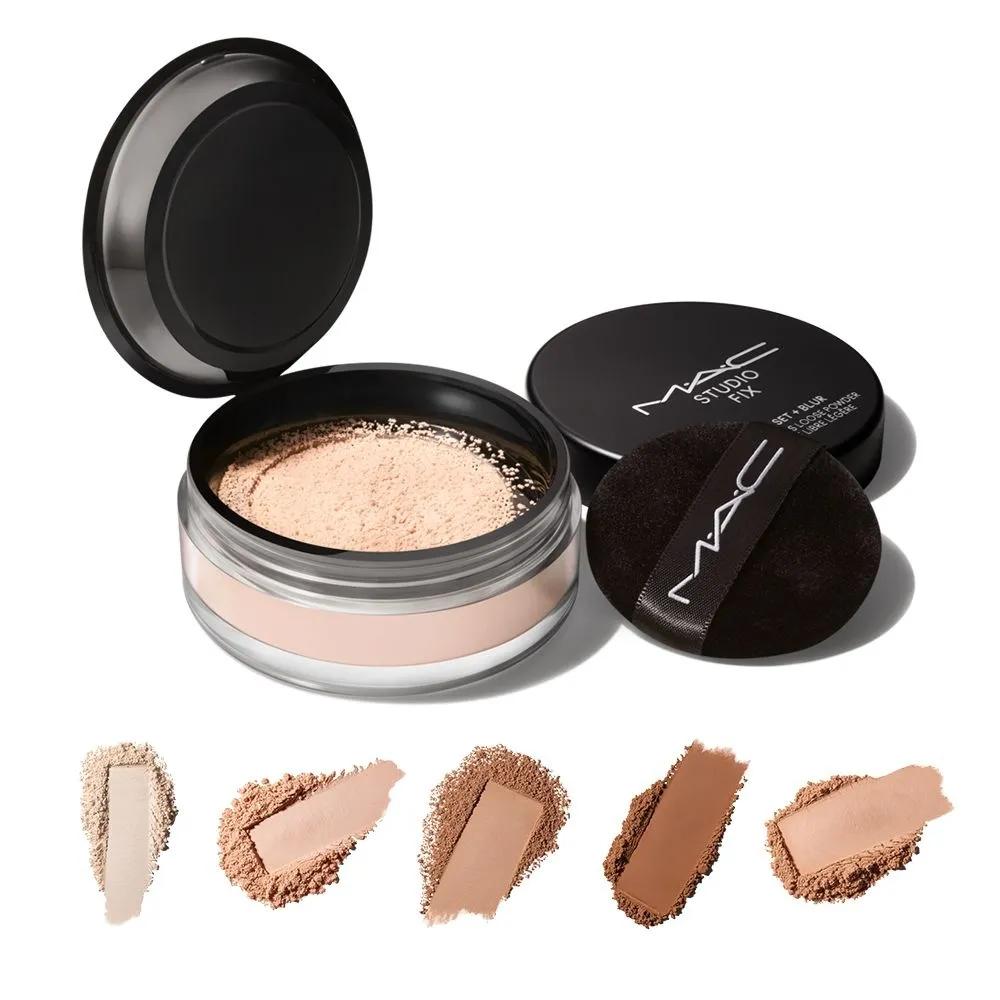 MAC Studio Fix Pro Set + Blur Weightless Loose Powder Deep Dark