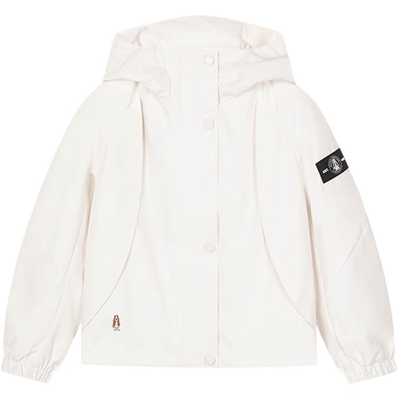 Hush Puppies Girls  Outdoor Hooded Windbreaker 110