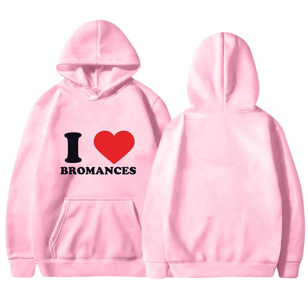 I LOVE MY GIRLFRIEND I Love My Boyfriend Love Casual Loose Pullover Hooded Sweater