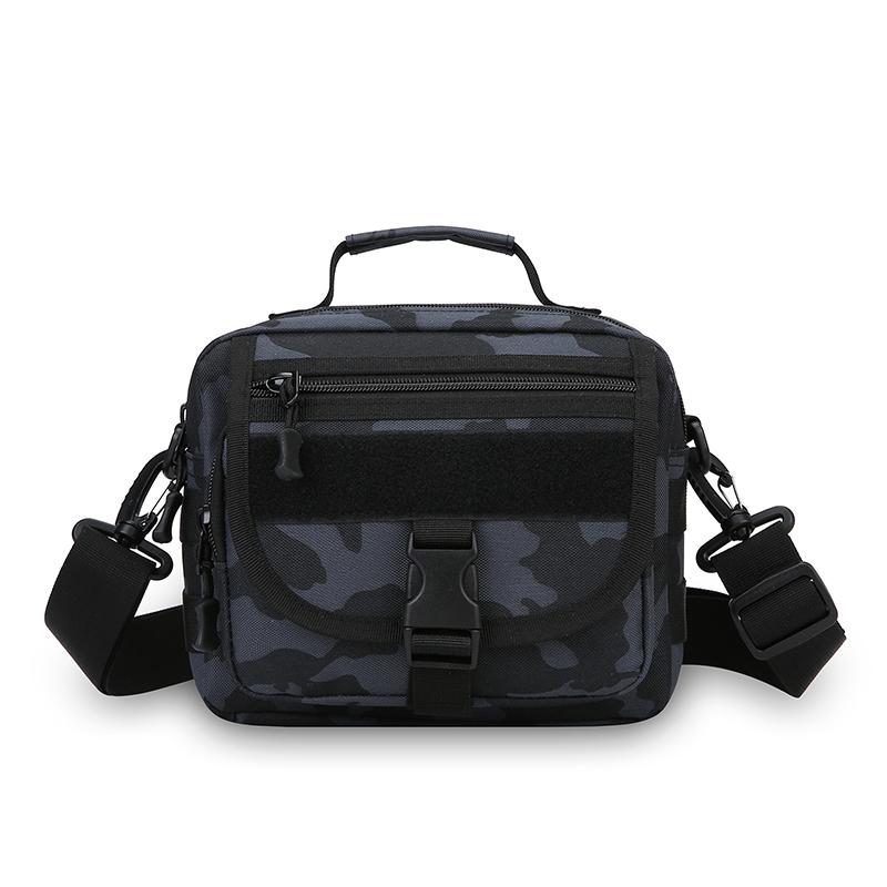 Men's Tactical Camouflage Crossbody Bag -Vintage   Nylon Chest Pack (Vintage Army Sling Bag for Hunting/Outdoors)