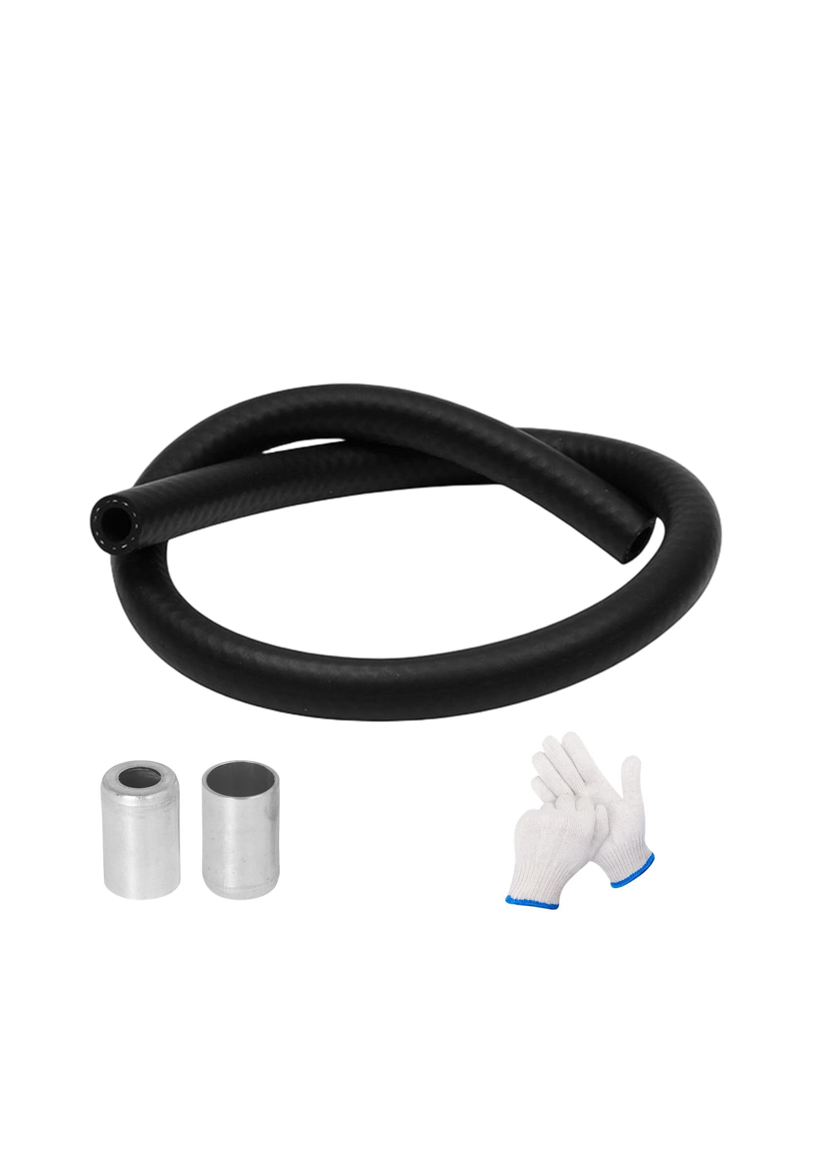 

Thin, Thick Air Conditioner Rubber Hose, R12, R134a, Car Cooler, Gas Charge, Caulking, Crimping 2 meters чорний