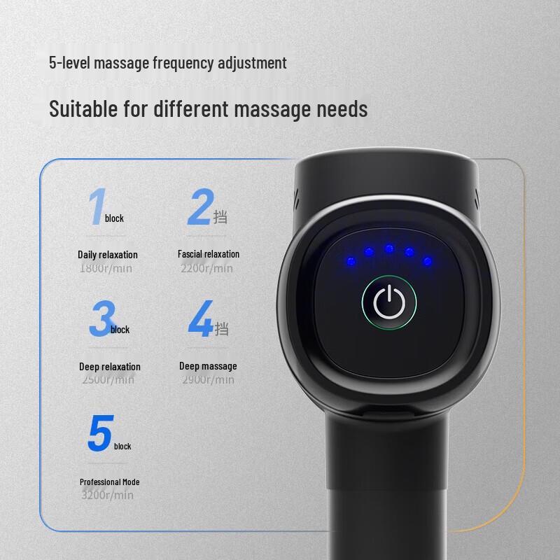 Merach Professional Percussion Massage Gun CN plug (adapter included)