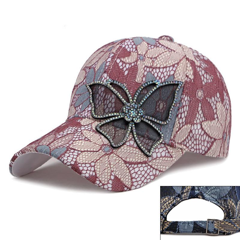 Ethnic Style Denim Baseball Cap With Sun Protection For Outdoor Activities