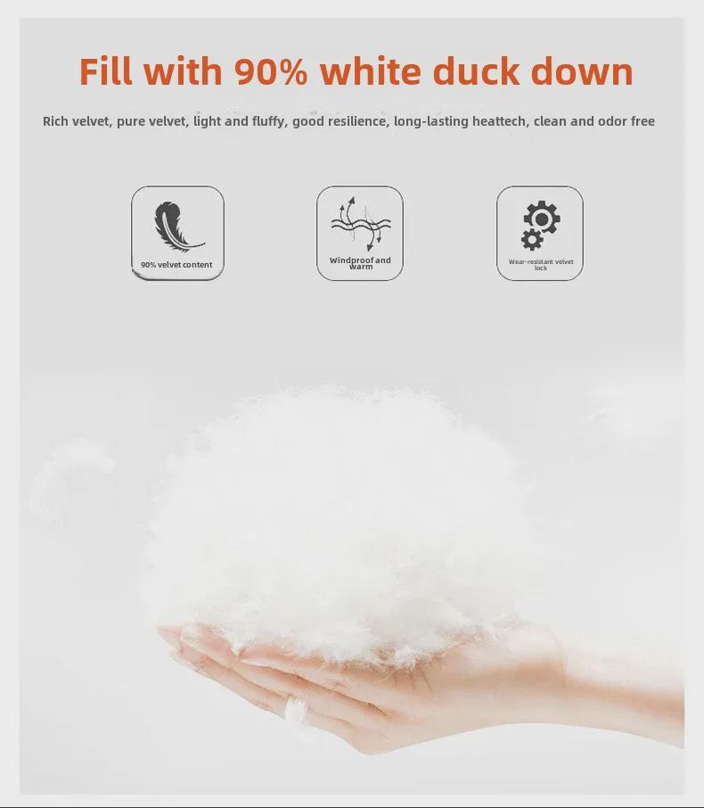 Vysoce kvalitní bezešvá lehká vesta s kachním peřím pro muže a ženy – Jaro/Podzim