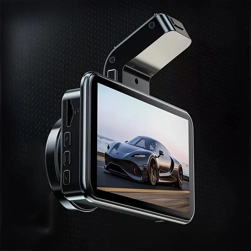 Hd Dashcam Wireless WiFi Connects Front and Rear Dual Lens with Reverse Video Car Black Box, Car DVR, Car Surveillance Camera