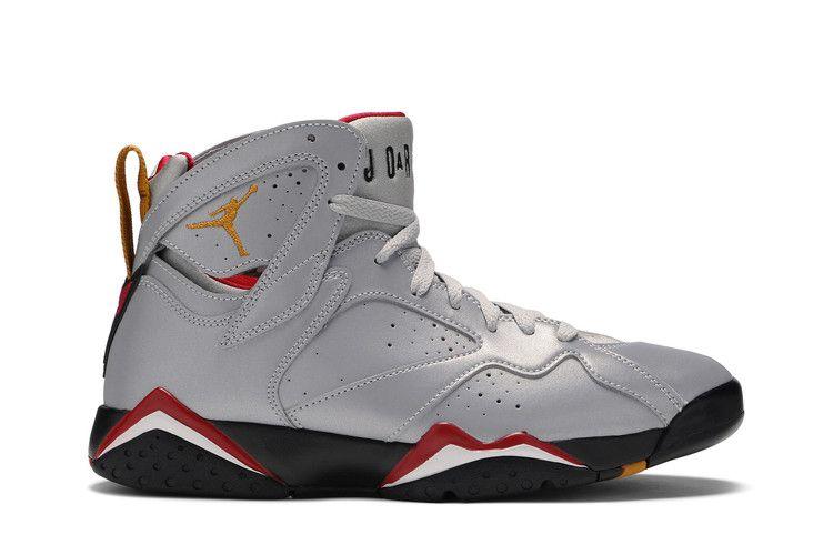 Men's Sneakers Jordan 7 Retro Reflections of a Champion Reflect Silver/Bronze-Cardinal Red-Black